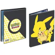 Ultra PRO Pikachu 4 Pocket Portfolio for Pokemon Cards Collectible Organizer