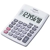 在飛比找Yahoo奇摩購物中心優惠-CASIO8位數桌上型國家考試專用計算機(MW-8V-WE)