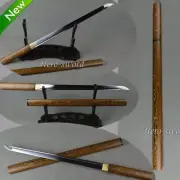 Brand New Japanese Samurai Sword Full Tang Wakizashi Sharp Ninja straight Knife