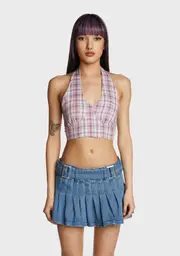 Your Calling Plaid Top