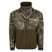 Drake Waterfowl MST Guardian Eqwader Flex Fleece Full Zip Jacket CHOOSE CAMO SZ