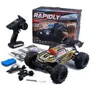 Orange Racing off-road climbing car full scale 1:16 high speed 2.4G remote control car drifting electric toy racing car，Christmas，holiday gifts