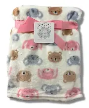 BLANKET PLUSH - LITTLE JOY GIRLS 243 - KOALA BEAR - BABY TODDLER CRIB STROLLER