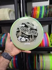 Axiom Discs Eclipse Glow Pixel 174g #12 Lizotte Halloween Mvp Disc Golf Putter