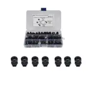 50PCS M6 Square Hole Cage Nuts & Mounting Screws For Server Rack and Cabinet