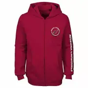Outerstuff NFL Youth Girls Arizona Cardinals Brilliant Full Zip Fleece Hoodie