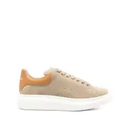[Alexander Mcqueen] Alexander Mcqueen Oversized Suede Sneakers 40 IT BROWN