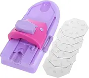 BESTYASH Nail Stamper Kit DIY Pattern Printing Machine for Effortless Nail Friendly Design for Home Salon Use Durable Materials Creative Freedom