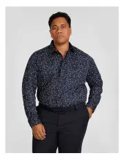 [Johnny Bigg] Jason Floral Shirt in Navy