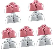 Operitacx 5sets Jewelry Velvet Bag Utility Pouch Little Bags Jewelry Organizer Bag Goody Bags Flannelette Bag Goodies Bag Candy Bags Jewelry Pouches Drawstring Storage Jewelry Bag 6pcs*5