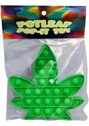 Pot leaf Pop It Toy Bachelorette Party Supplies Stress Reliever Fidgeting Toys