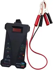 OSALADI Car Battery Voltage Meter Digital Battery Detector Load Tester Secure Easy to Use
