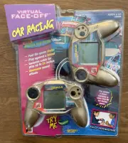Vintage NOS Sealed Virtual Face-Off Car Racing Handheld Video Game T1