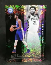 2019-20 Panini Black Joel Embiid 1/65 Silver Prizm Parallel SP