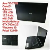在飛比找旋轉拍賣優惠-Acer V3-772GCore i7-4gb ram1TB