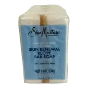 Shea Moisture Manuka Honey & Yogurt Bar Soap Dry Stressed Skin 8 oz New 4 Pack