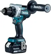 [Makita] DDF486RTJ Cordless Drill 18 V / 5.0 Ah 2 Batteries + Charger in Makpac Petrol