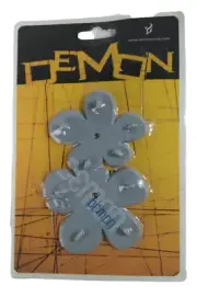 Demon Vixen Ds2358 Snowboarding Stomp Pad GREY Approx. 3 X 5 In