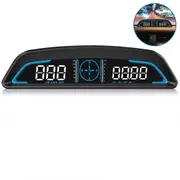 Speedometer Car GPS Hud Head Up Display Digital Speed KM/H MPH Over-Speed Alarm