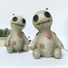 Resin Cartoon Cursed Doll Sprayable Incense Burner Voodoo Doll Home Desktop Prop
