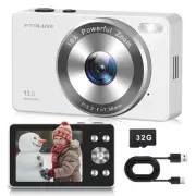 4K Digital Camera, VITALUXE FHD Kids Camera, Real 13MP 16x Zoom Autofocus, 2....