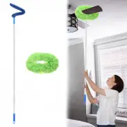 Ceiling Fan Cleaner Duster 12.9" to 59" Microfiber Clean Tool Extendable Green