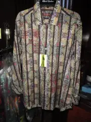 Robert Graham Bantry House Long Sleeve Shirt Size Large New with Tags