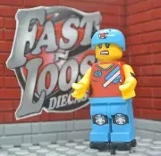 Lego Minifigure Series 9 Roller Derby Girl