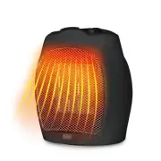 Black Decker Portable Space Heater with 3 Settings and Safety Features