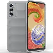 [Eabhulie] Galaxy A14 Case, Flexible TPU Silicone Non-Slip Shock-Absorbent Case Cover for Samsung Galaxy A14 5G/4G Grey