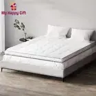 Giselle Bedding Luxury Pillowtop Mattress Topper Underlay Mat Cover KING SINGLE