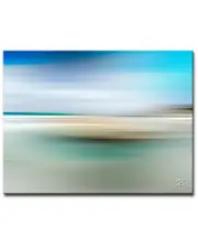 Ready2HangArt Blur Stripes XIII Wrapped Canvas Wall Art by Tristan Scott
