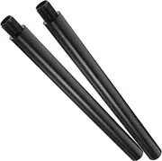 LOPUNER 2pcs Subwoofer Pole Mount Extended Threaded Pipe for Speaker Stands Secure Reverse Thread Design for Versatile Mounting Applications