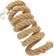 BELLIFFY Climbing Rope Parrot Swing Rope Bird Rope Parrot Rope Parrot Standing Rope Spiral Standing Bird Bungees Rope Bird Hammock Rope Swing Rope Bird Perches for Parakeets
