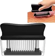 Meat Tenderizer Tool Stainless Steel 36 Blades Ultra Sharp Needle for Tenderizing Steak and Chicken, Kitchen Cooking Gadgets - No Need for Hammer, Pounder, or Mallet