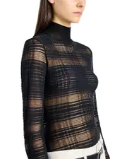 Proenza Schouler White Label Stefanie Plaid Sweater