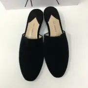 PAUL ANDREW Pisa Velvet Mule Slippers - Black - UK 5.5/EU 38.5 - £495