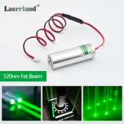 532nm Green Fat Beam Laser Module for KTV Bar Shows Stage Lighting Escape Room