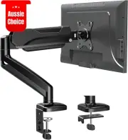 Single Monitor Desk Mount Adjustable Gas Spring Arm Max 32 Inch 4.4-17.6Lbs VESA