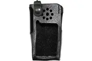 ICOM Leather Case Storage Cover for IC41PRO IP67 UHF CB Handheld Radio Black