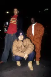 Rap group Mad Kap appears in a portrait taken on March 10 1993 in - Old Photo 3