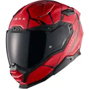 X.WST 3 B-Side Black Matt Red Full Face Helmet