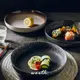 渥思【現貨】日式復古陶瓷深盤 西餐盤 沙拉盤 湯盤 深口菜盤 家用餐盤 陶瓷餐具