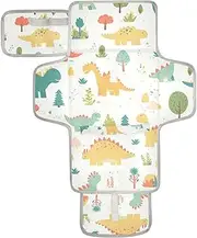 Reusable Washable Changing pad with Tissue Pocket Waterproof Pads for Baby Infant Travel Station Kit