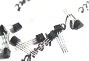 10pcs - NATIONAL SEMICONDUCTOR P2N2222A NPN 0.625W 40V 0.6A TO92 Transistor