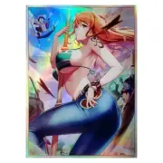 60pcs Trad Card ONE PIECE Nami OPCG Card Sleeve 67X92mm Iridescent Standard Size