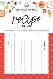 Echo Park Recipe Cards-Homemade