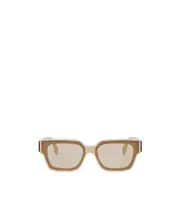 Geometric Sunglasses 63 Brown