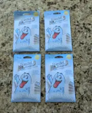 Gunk Getter 4 Pack Stench Stealer Scented Sachet Fresh Linen Air Freshener 1 oz