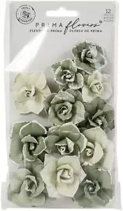 Prima Marketing Mulberry Paper Flowers-Courage/Dia